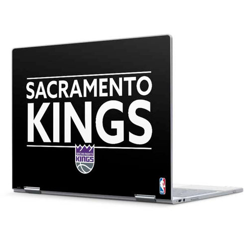 NBA Sacramento Kings Standard - Black Pixelbook Skin
